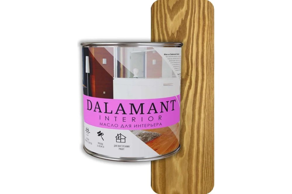 Масло для интерьера Dalamant Interior Тик 2л.